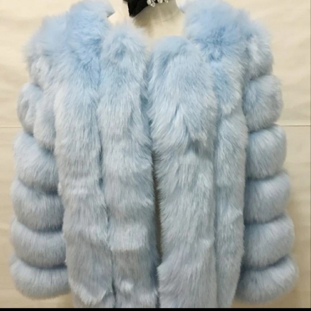 NWT Faux Fur Coat